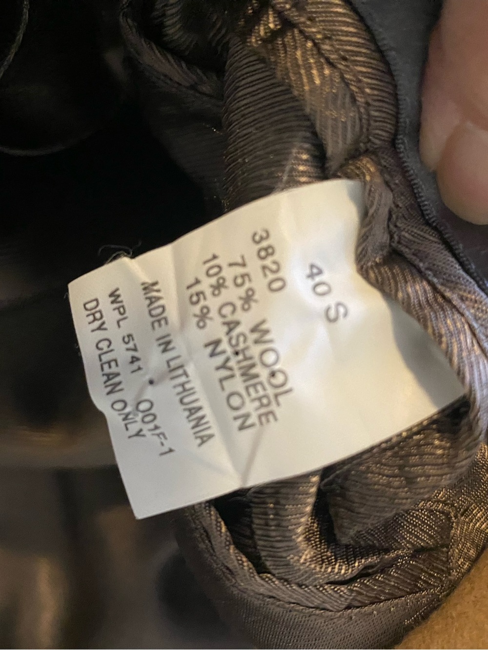 Oscar de la Renta Camel Brown Sport Coat - Picture 5 of 11